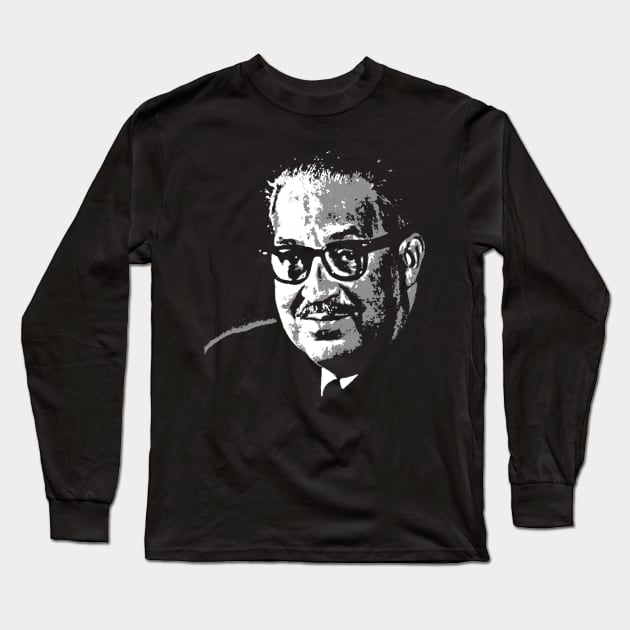 THURGOOD MARSHALL Long Sleeve T-Shirt by truthtopower